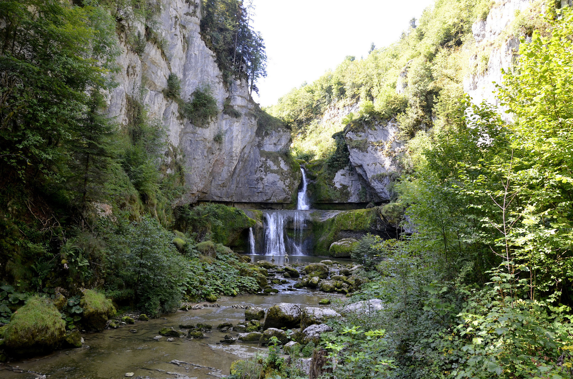 Cascade de la Billaude Slottet